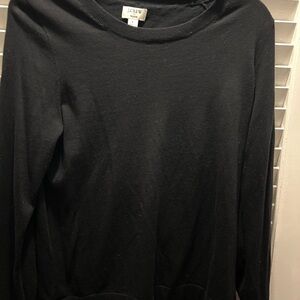 J.Crew EUC Black Teddie Sweater - Sz L